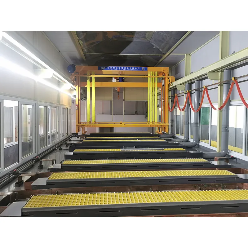 Gantry-Rack-Galvanisierungslinie: Die intelligente Lösung für die galvanische Produktion mit hohem Mix und geringem Volumen